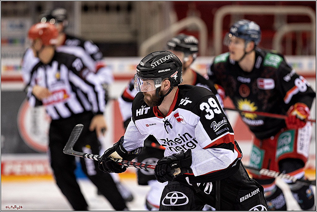 PENNY DEL; Duesseldorfer EG - Koelner Haie; Duesseldorf, 23.01.2022